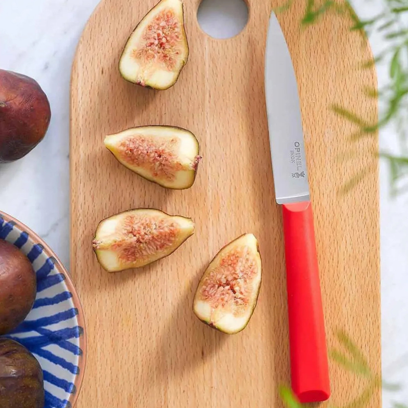 Opinel Essential Kırmızı Soyma Bıçağı 10 cm - 1