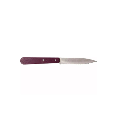 Opinel Essential Tırtıklı Mor Soyma Bıçağı 10 cm No:113 - 2