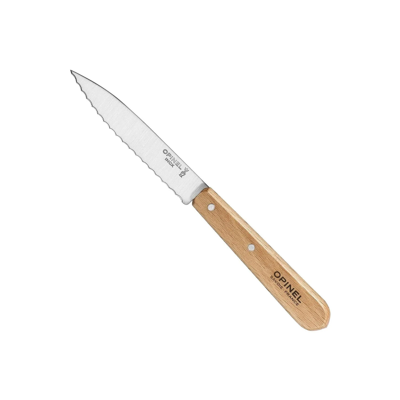 Opinel Essential Tırtıklı Soyma Bıçağı 10 cm No:113 - 1