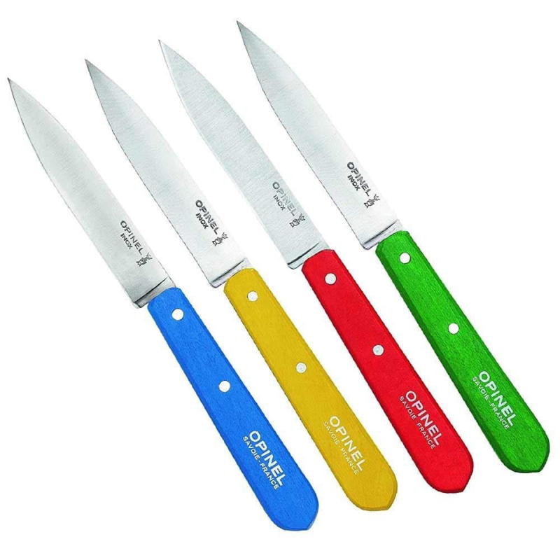Opinel Les Essentials Renkli 4 Parça Soyma Bıçağı No:112 - 2