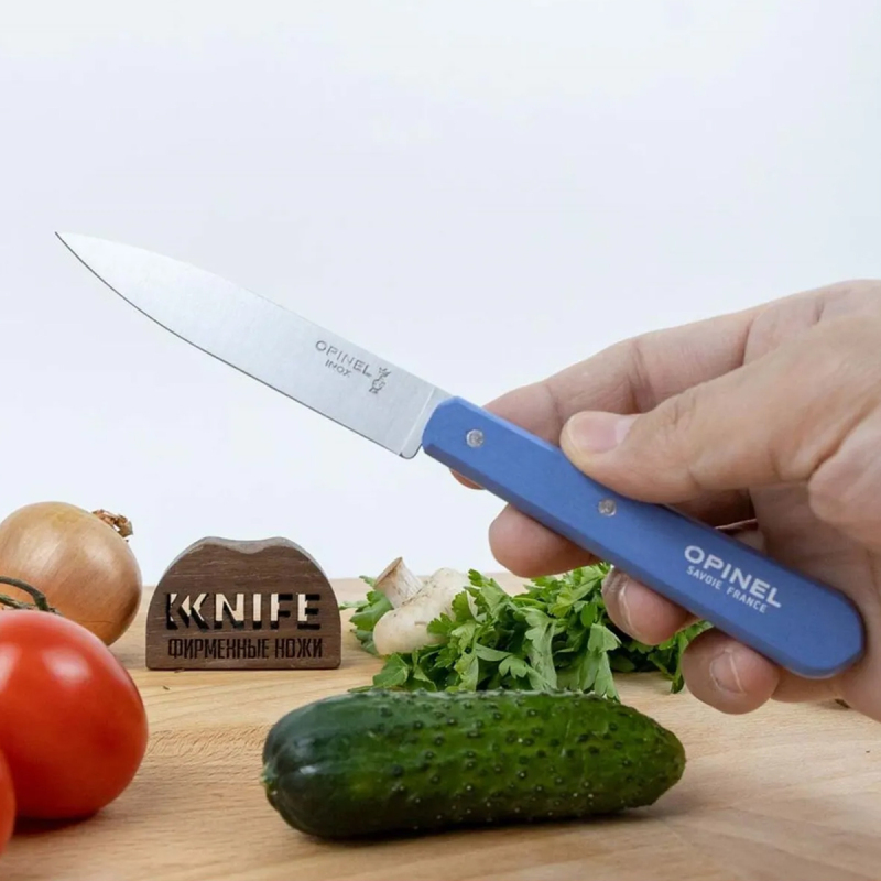 Opinel Mavi Mutfak Bıçağı 10 cm No:112 - 1