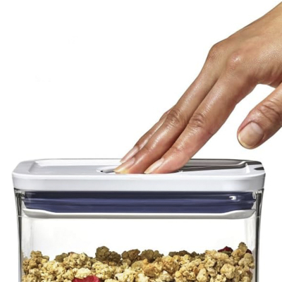 Oxo Pop Container Kapaklı Saklama Kabı 1.6 Litre Beyaz - 7