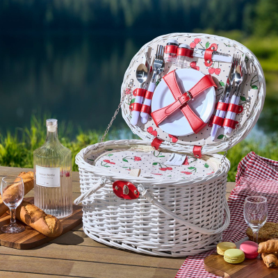 Perotti Cestino Italy 4 Kişilik Piknik Sepeti - PEROTTI