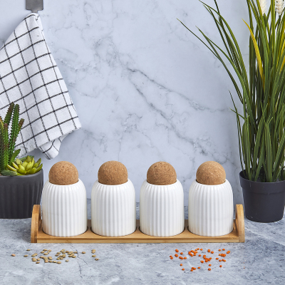 Perotti Cork Line 5 Parça Baharat Takımı - PEROTTI