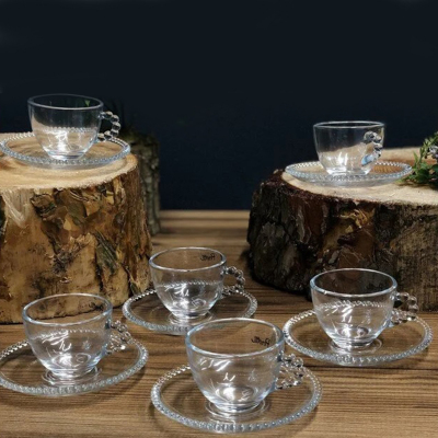 Perotti Gırona 6 Kişilik Kahve Fincan Takımı - PEROTTI