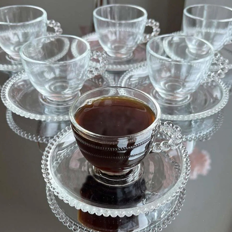 Perotti Gırona 6 Kişilik Kahve Fincan Takımı - 2