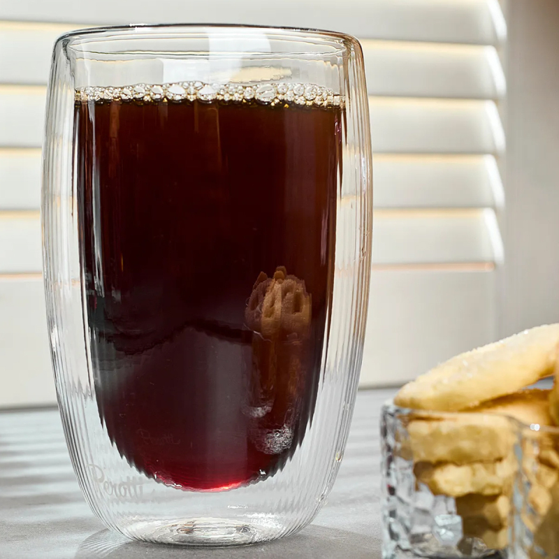 Perotti Lineo Çift Cidarlı Bardak 450 ml - 2