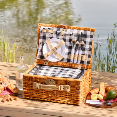 Perotti Picno Italy 4 Kişilik Piknik Sepeti - PEROTTI