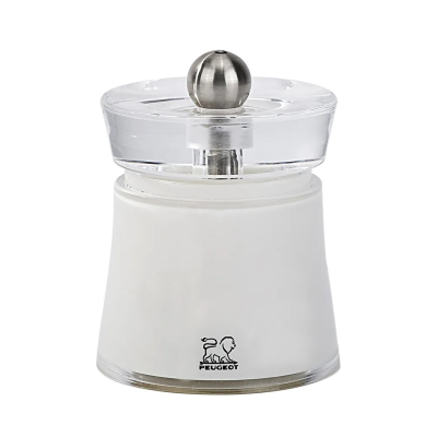 Peugeot Bali Acrylic Tuz Değirmeni 8 Cm Beyaz - PEUGEOT