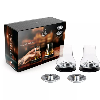 Peugeot Coffret 8 Parça 2 Kişilik Premium Viski Bardak Takımı - 3