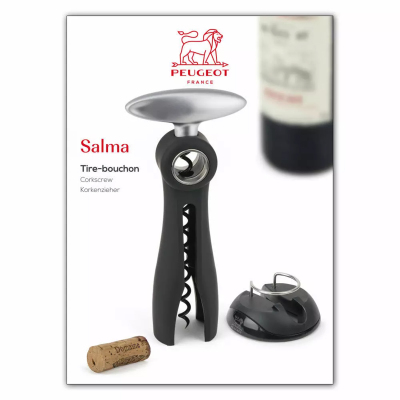 Peugeot Salma Folyo Kesicili Tirbuşon Black 19 cm - 2