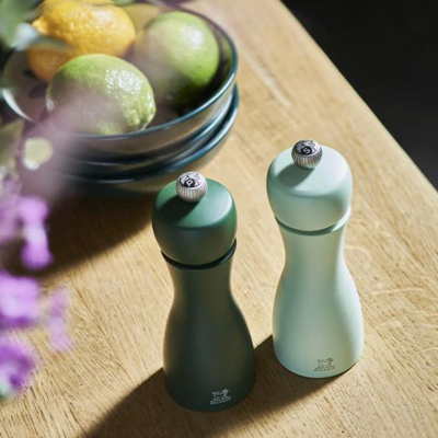 Peugeot Tahiti Duo Tuz ve Karabiber Değirmeni Seti 15 cm Yeşil - 2