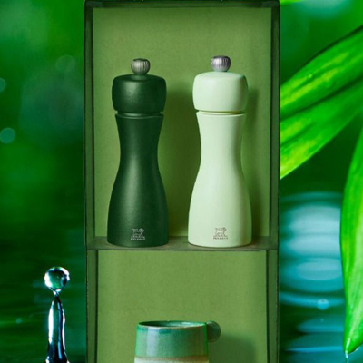 Peugeot Tahiti Duo Tuz ve Karabiber Değirmeni Seti 15 cm Yeşil - 3