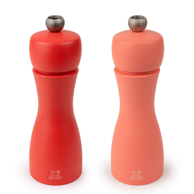 Peugeot Tahiti Duo Tuz ve Karabiber Değirmeni Seti Kırmızı 15 cm - 2