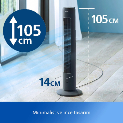 Philips Kule Tipi Vantilatör CX5535-11 - 6