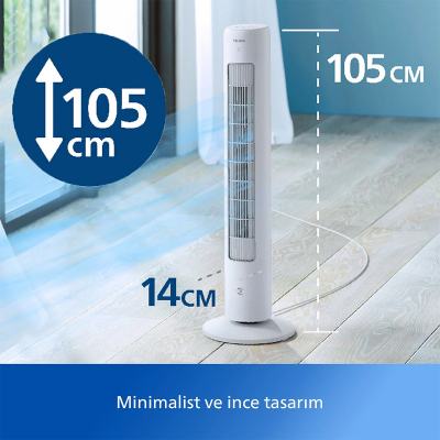 Philips Kule Tipi Vantilatör CX5535/00 - 7