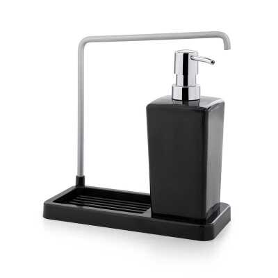 Primanova Luna Siyah Sıvı Sabunluk - PRIMANOVA