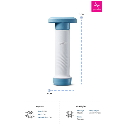 Primanova Royal Seoul Saklama Kabı Manuel Vakum Pompası - 2