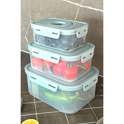 Primanova Royal Seoul Taze Ürün Saklama Kabı Seti 4 Parça - 2