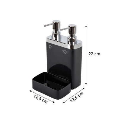 Prımanova Viva Sabunluk Süngerli Siyah - 2