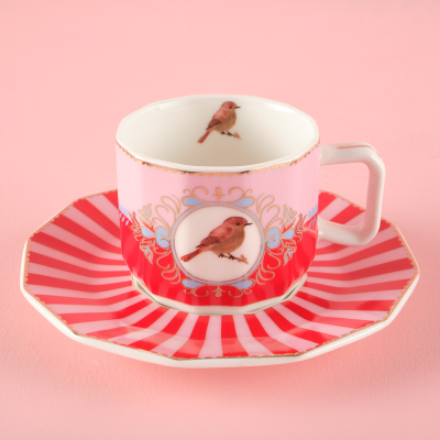 Roy King Pajaro 12 Parça 6 Kişilik Kahve Fincan Takımı 90 ml - 3