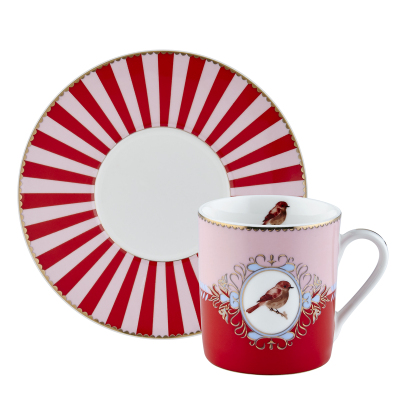 Roy King Qush 12 Parça 6 Kişilik Kahve Fincan Takımı 90 ml - 2