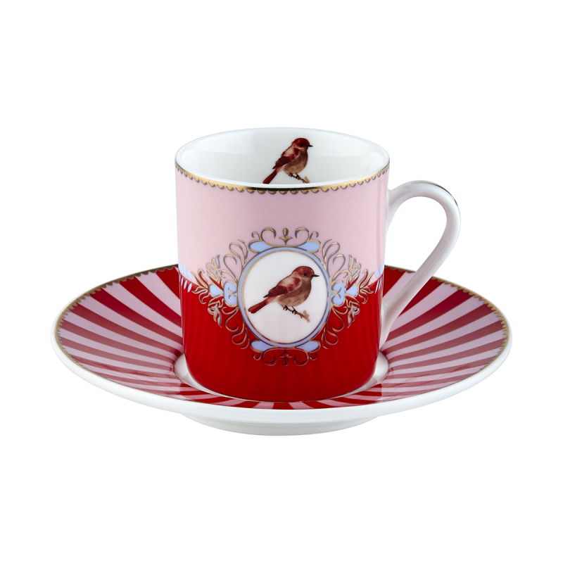 Roy King Qush 12 Parça 6 Kişilik Kahve Fincan Takımı 90 ml - 4