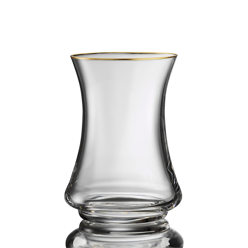 Sandro Moreno 1453 Line Gold 12 Parça 6 Kişilik Çay Seti 110 ml - 2