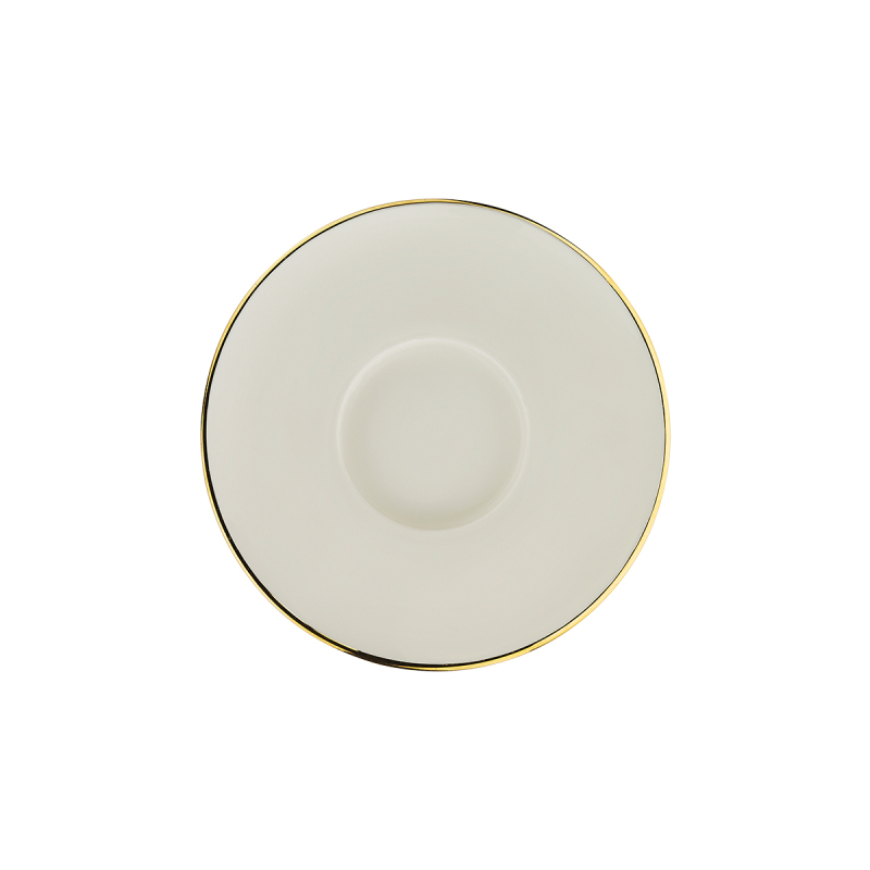 Sandro Moreno 1453 Line Gold Geometrik 12 Parça 6 Kişilik Kahve Fincan Takımı 90 ml - 4