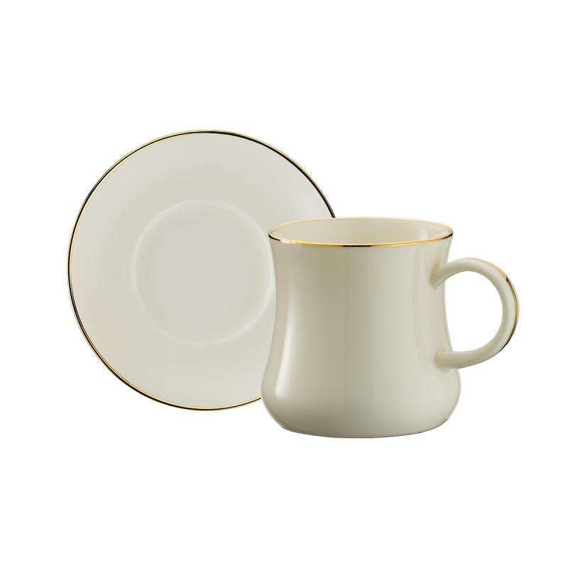Sandro Moreno 1898 Line Gold Double 12 Parça 6 Kişilik Kahve Fincan Takımı 120 ml - 1