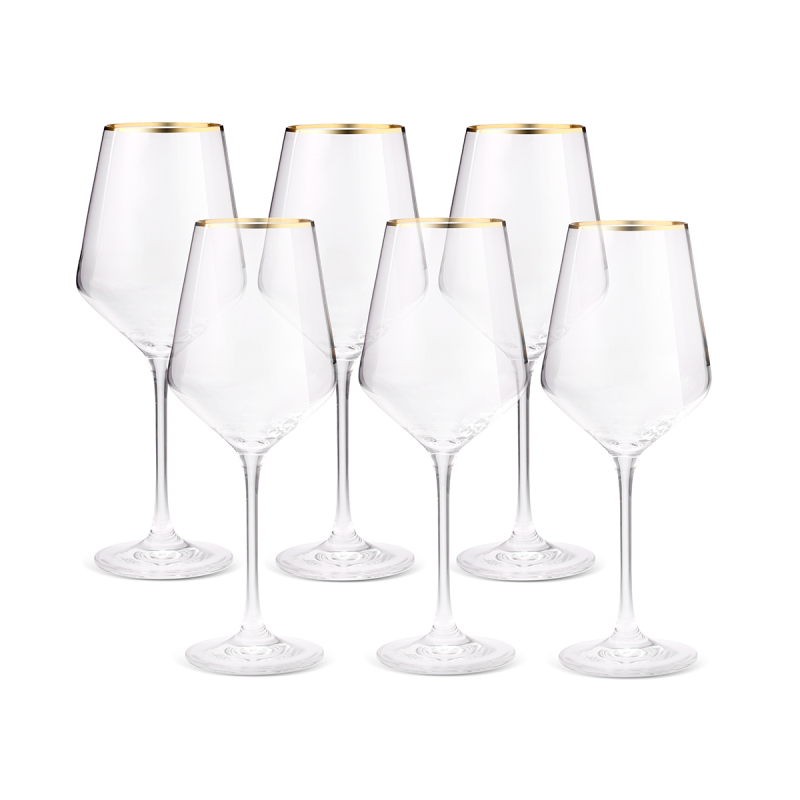 Sandro Moreno Dolce Vita 6'lı Kadeh Gold 390 cc - 2