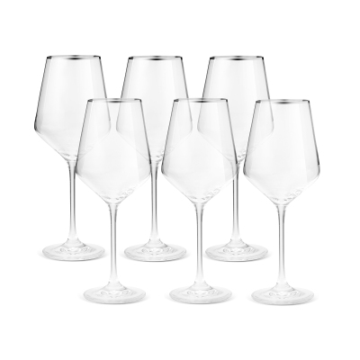 Sandro Moreno Dolce Vita 6'lı Kadeh Platin 390 cc - 2