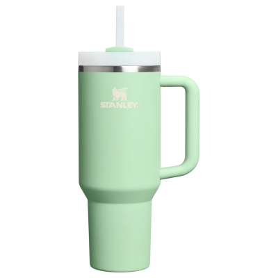 Stanley Quencher Flowstate Pipetli Termos Bardak 1.18 Lt Fıstık Yeşili - 2