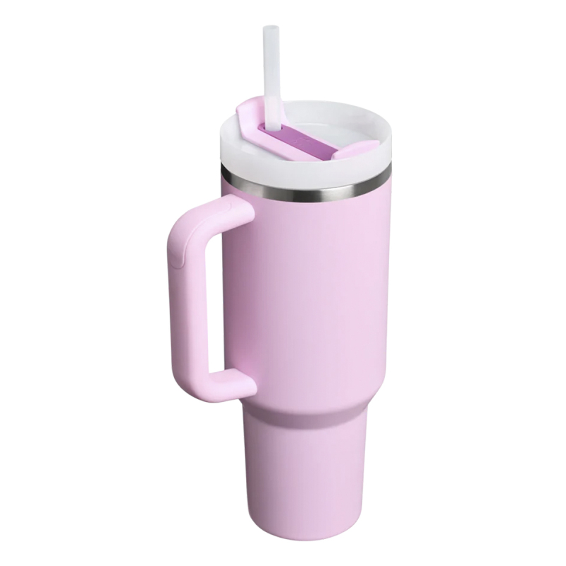 Stanley Quencher Flowstate Pipetli Termos Bardak 1.18 Lt Pembe - 2