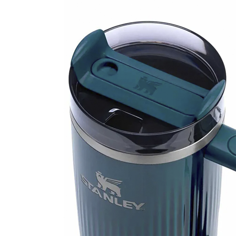 Stanley Quencher Fluted Pipetli Termos Bardak 0.89 Lt Turkuaz - 3