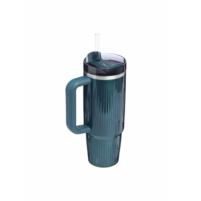 Stanley Quencher Fluted Pipetli Termos Bardak 0.89 Lt Turkuaz - 2