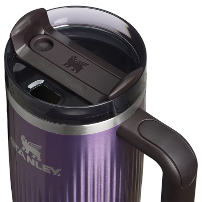 Stanley Quencher Fluted Pipetli Termos Bardak 0.89 Lt Mor - 3