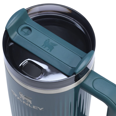 Stanley Quencher Fluted Pipetli Termos Bardak 1.18 Lt Turkuaz - 3