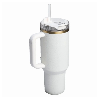 Stanley Quencher Pipetli Termos Bardak 1.18 Lt Krem - 2