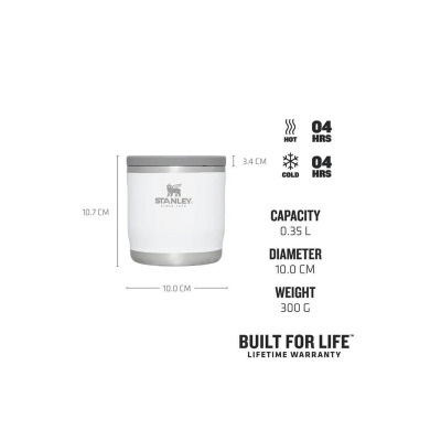 Stanley The Adventure To-Go Bottle Beyaz 0,35 Litre - 3