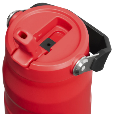Stanley The IceFlow Flip Straw Pipetli Termos Kırmızı-Siyah 1.06 Litre - 3