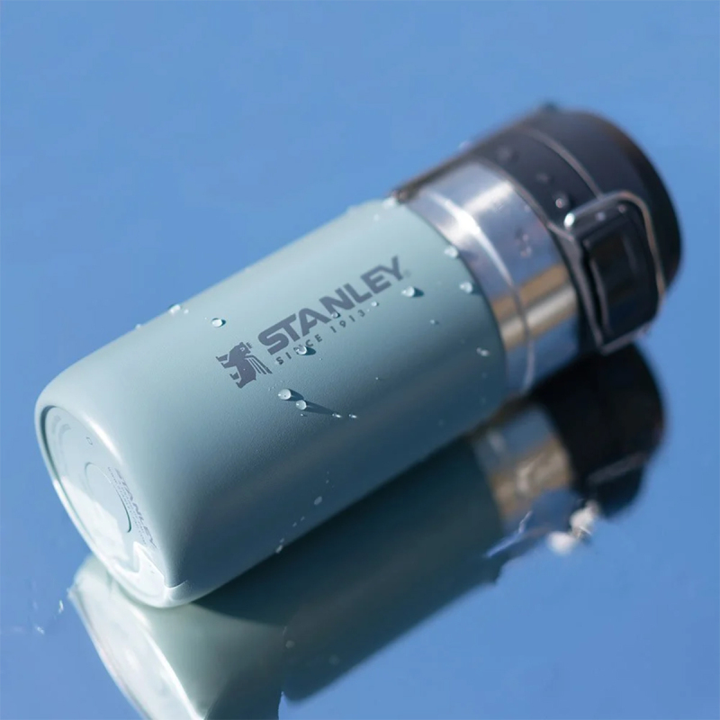 Stanley The Quick Flip Çelik Termos Açık Mavi 0.47 Litre - 6