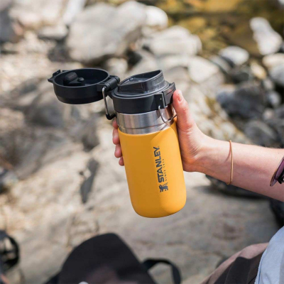 Stanley The Quick Flip Çelik Termos Safran 0.47 Litre - 6