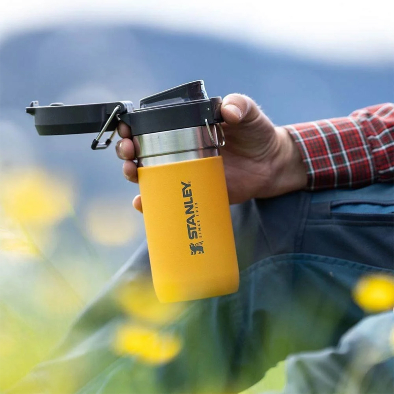 Stanley The Quick Flip Çelik Termos Safran 0.47 Litre - 7