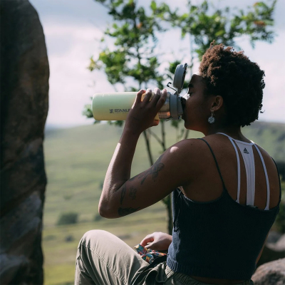 Stanley The Quick Flip Çelik Termos Yeşil 1.06 Litre - 5