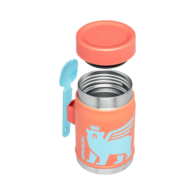 Stanley The Wild İmagination Vakumlu Çocuk Yemek Termosu Turuncu 410 ml - 2