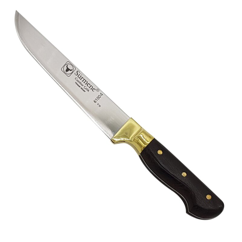 Sürmene Ahşap Saplı Yöresel Mutfak Bıçağı 16.5Cm (2.5Mm) - 1