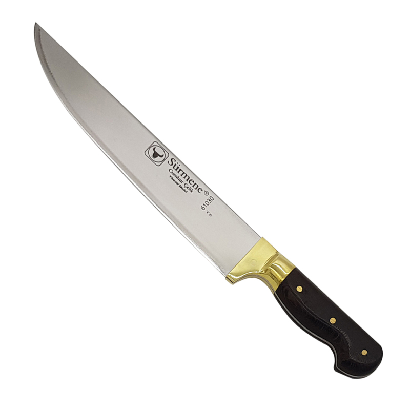 Sürmene Ahşap Saplı Yöresel Mutfak Bıçağı 20.5Cm (3Mm) - 1