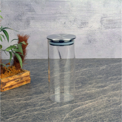 Tohana Metal Kapaklı Cam Kavanoz 360 ml - TOHANA