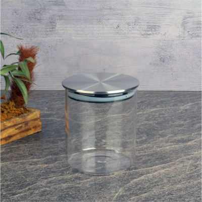 Tohana Metal Kapaklı Cam Kavanoz 600 ml - TOHANA